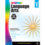 CARSON DELLOSA PUBLISHING CO Spectrum Language Arts Workbook Grade 1 Paperback