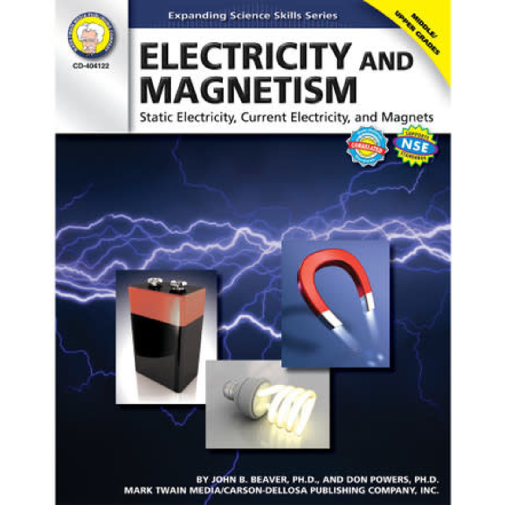 CARSON DELLOSA PUBLISHING CO Electricity and Magnetism Resource Book Grade 6-12