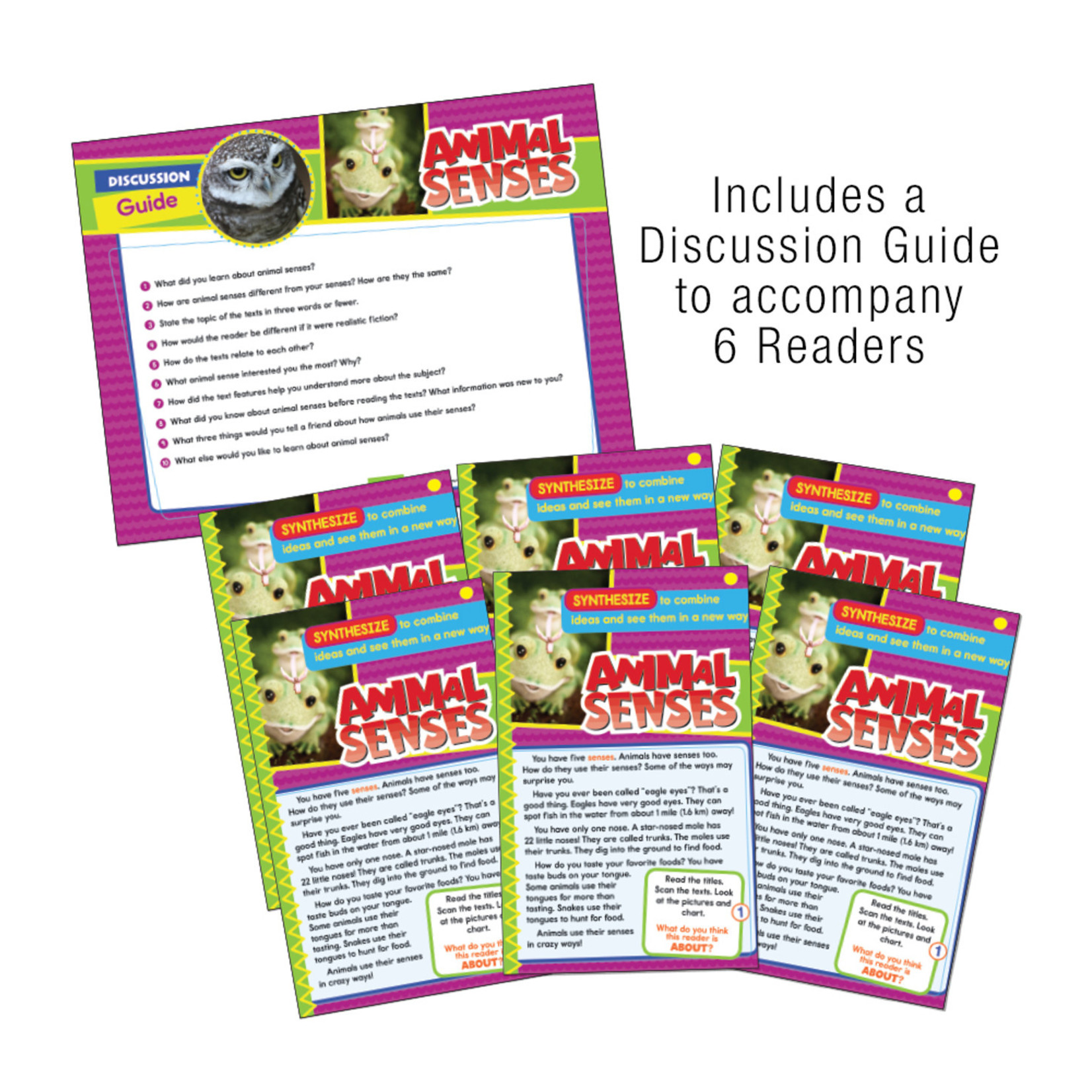 CARSON DELLOSA PUBLISHING CO Guided Reading: Synthesize Resource Book Grade 1-2