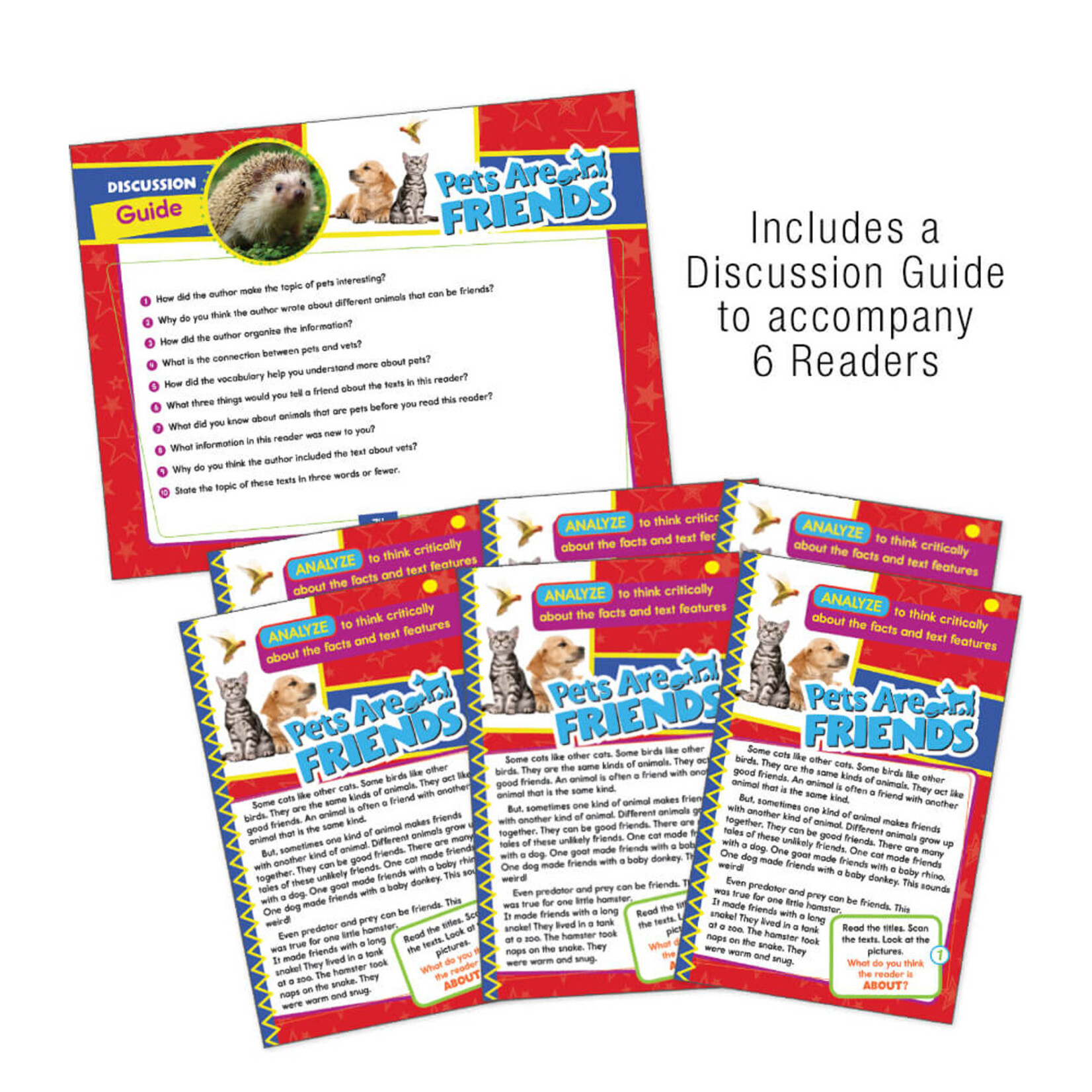 CARSON DELLOSA PUBLISHING CO Guided Reading: Analyze Resource Book Grade 1-2