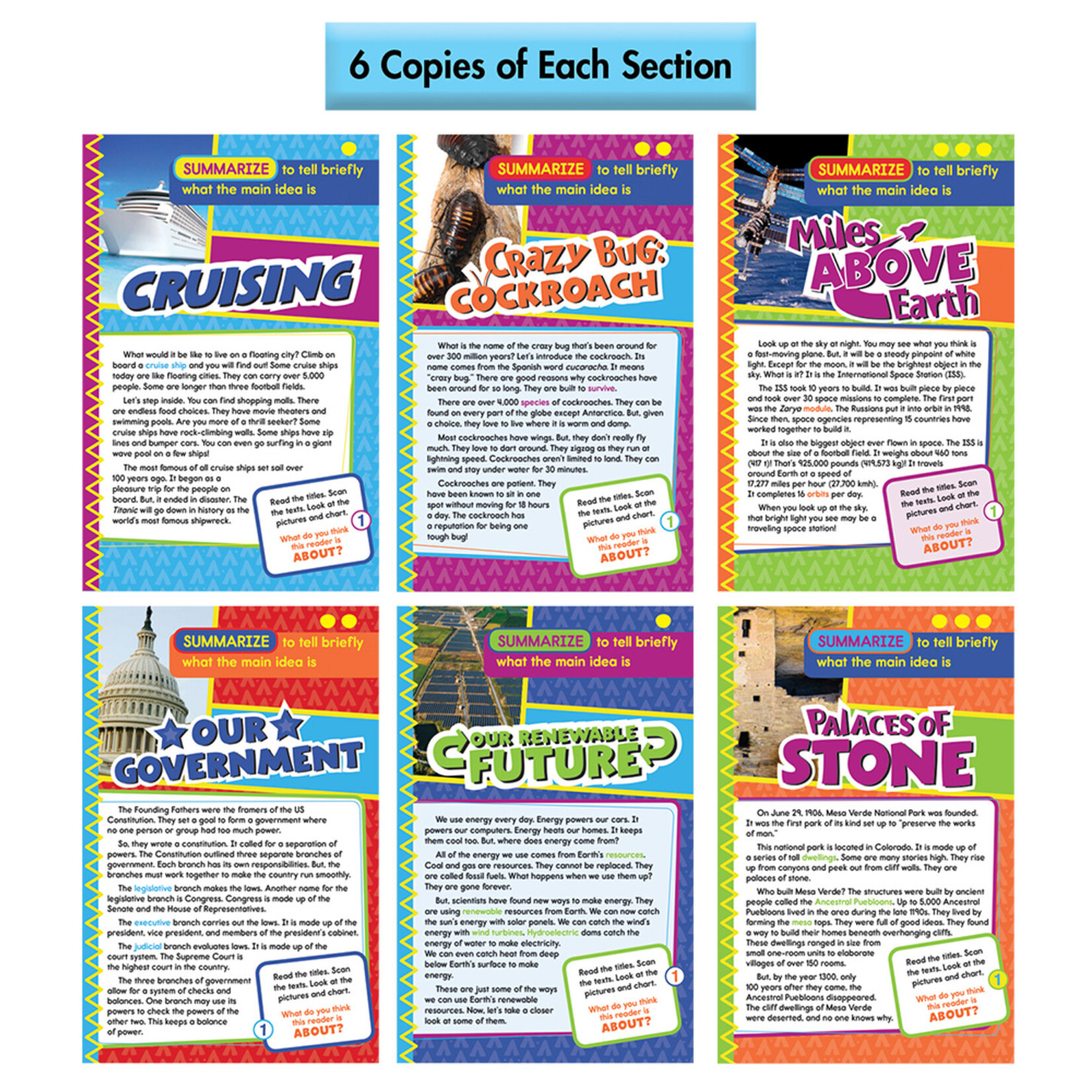 CARSON DELLOSA PUBLISHING CO Guided Reading: Summarize Resource Book Grade 3-4