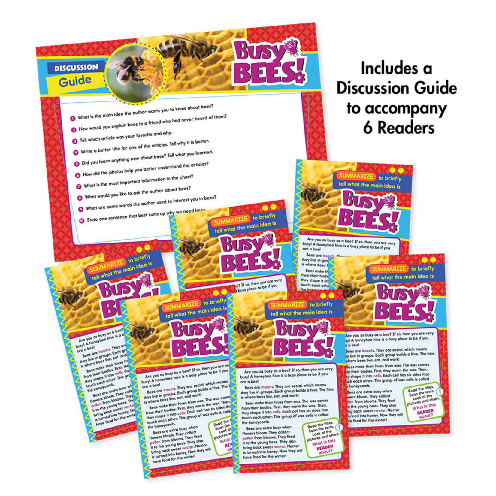CARSON DELLOSA PUBLISHING CO Guided Reading: Summarize Resource Book Grade 1-2
