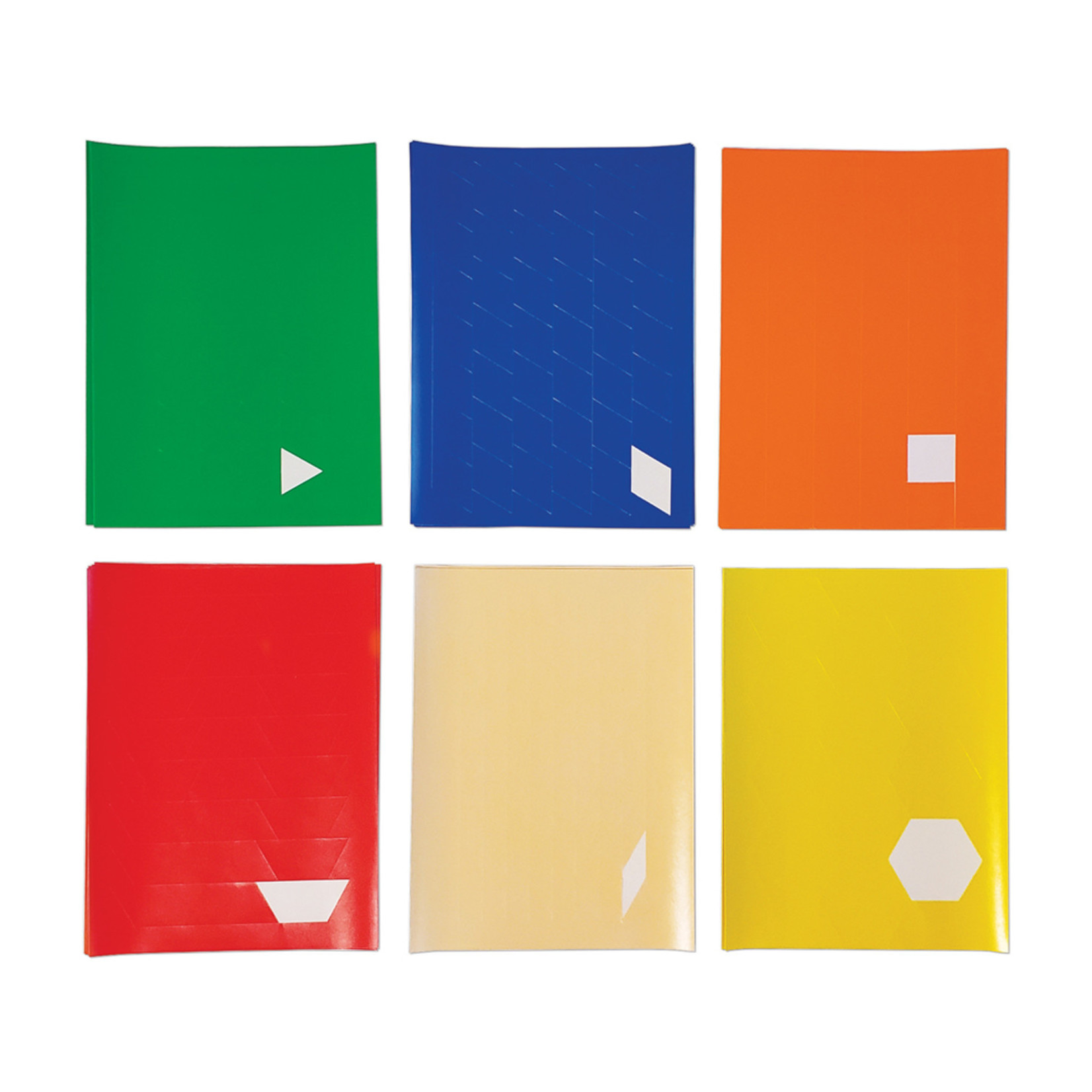 CARSON DELLOSA PUBLISHING CO Pattern Blocks Sticker Pack
