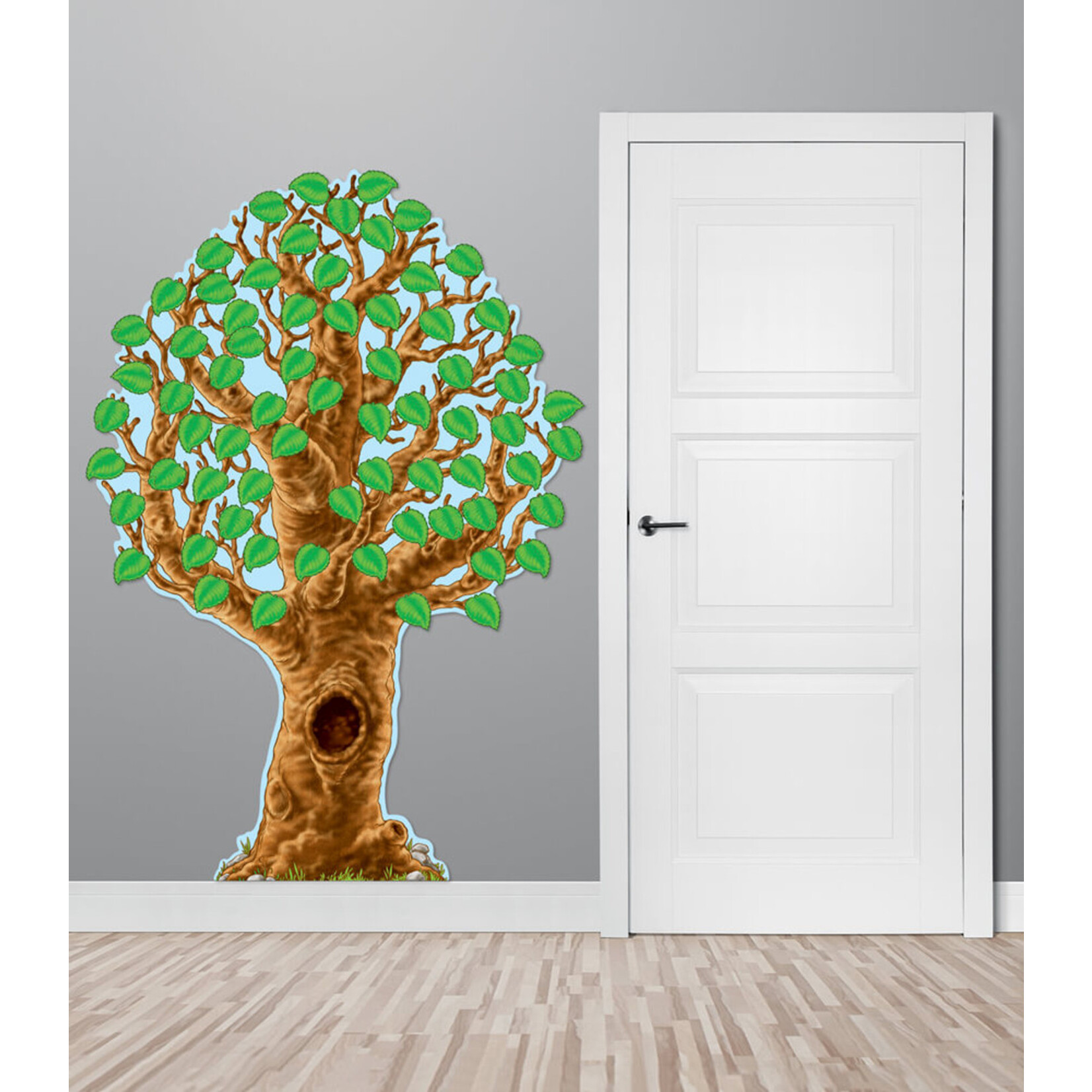 CARSON DELLOSA PUBLISHING CO Big Realistic Tree Bulletin Board Set Grade PK-5