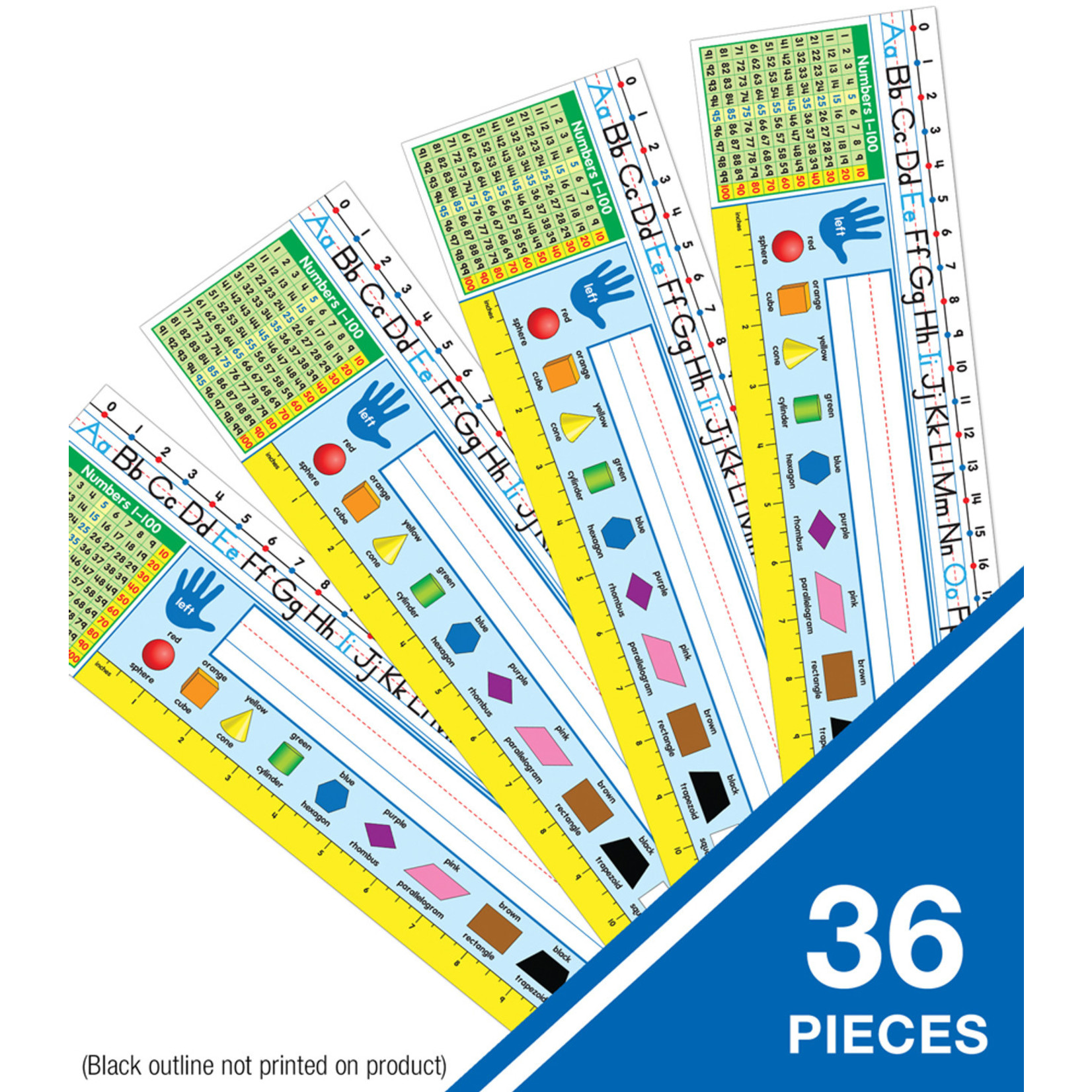 CARSON DELLOSA PUBLISHING CO Quick Stick Traditional Manuscript Nameplates Grade 1-2