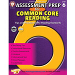 CARSON DELLOSA PUBLISHING CO Assessment Prep for Common Core Reading Resource Book Grade 6