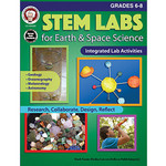 CARSON DELLOSA PUBLISHING CO STEM Labs for Earth & Space Science Resource Book Grade 6-8 Paperback