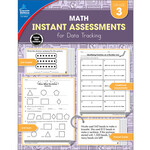CARSON DELLOSA PUBLISHING CO Math Instant Assessments for Data Tracking Resource Book Grade 3