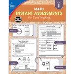 CARSON DELLOSA PUBLISHING CO Math Instant Assessments for Data Tracking Resource Book Grade 1