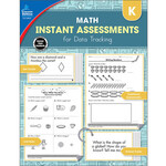 CARSON DELLOSA PUBLISHING CO Math Instant Assessments for Data Tracking Resource Book Grade K