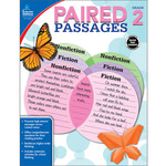 CARSON DELLOSA PUBLISHING CO Paired Passages Workbook Grade 2