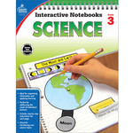 CARSON DELLOSA PUBLISHING CO Interactive Notebooks: Science Resource Book Grade 3
