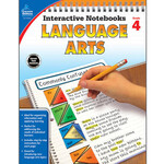 CARSON DELLOSA PUBLISHING CO Interactive Notebooks: Language Arts Resource Book Grade 4