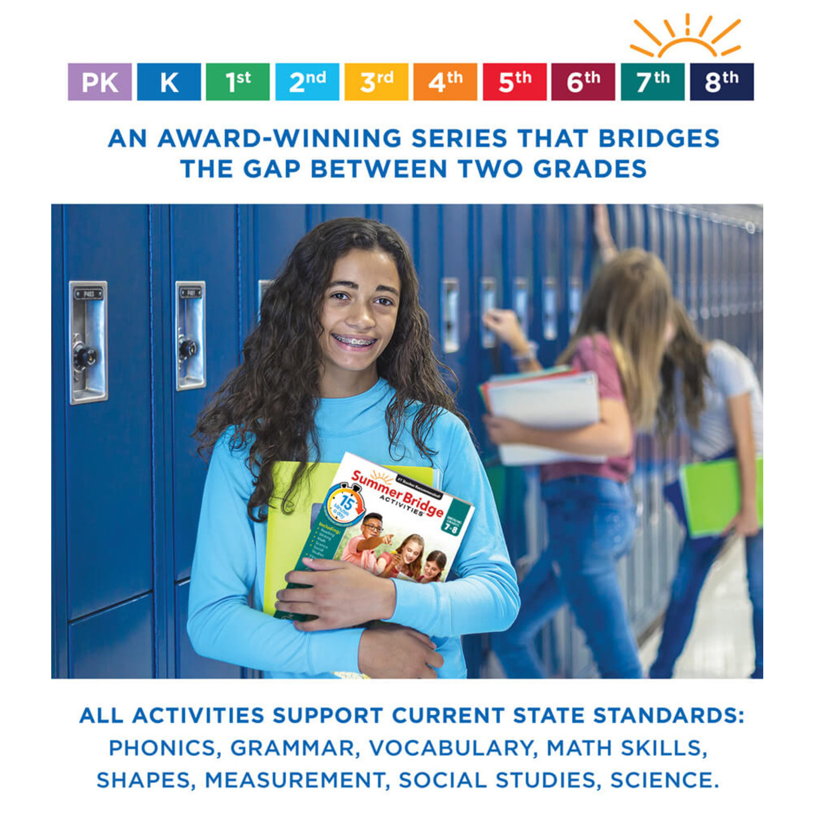 CARSON DELLOSA PUBLISHING CO Summer Bridge Activities® Workbook Grade 7-8