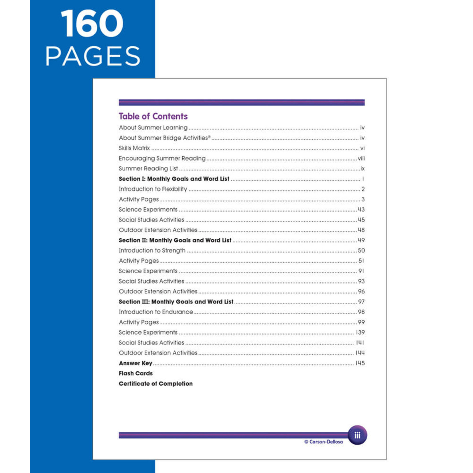 CARSON DELLOSA PUBLISHING CO Summer Bridge Activities® Workbook Grade 6-7