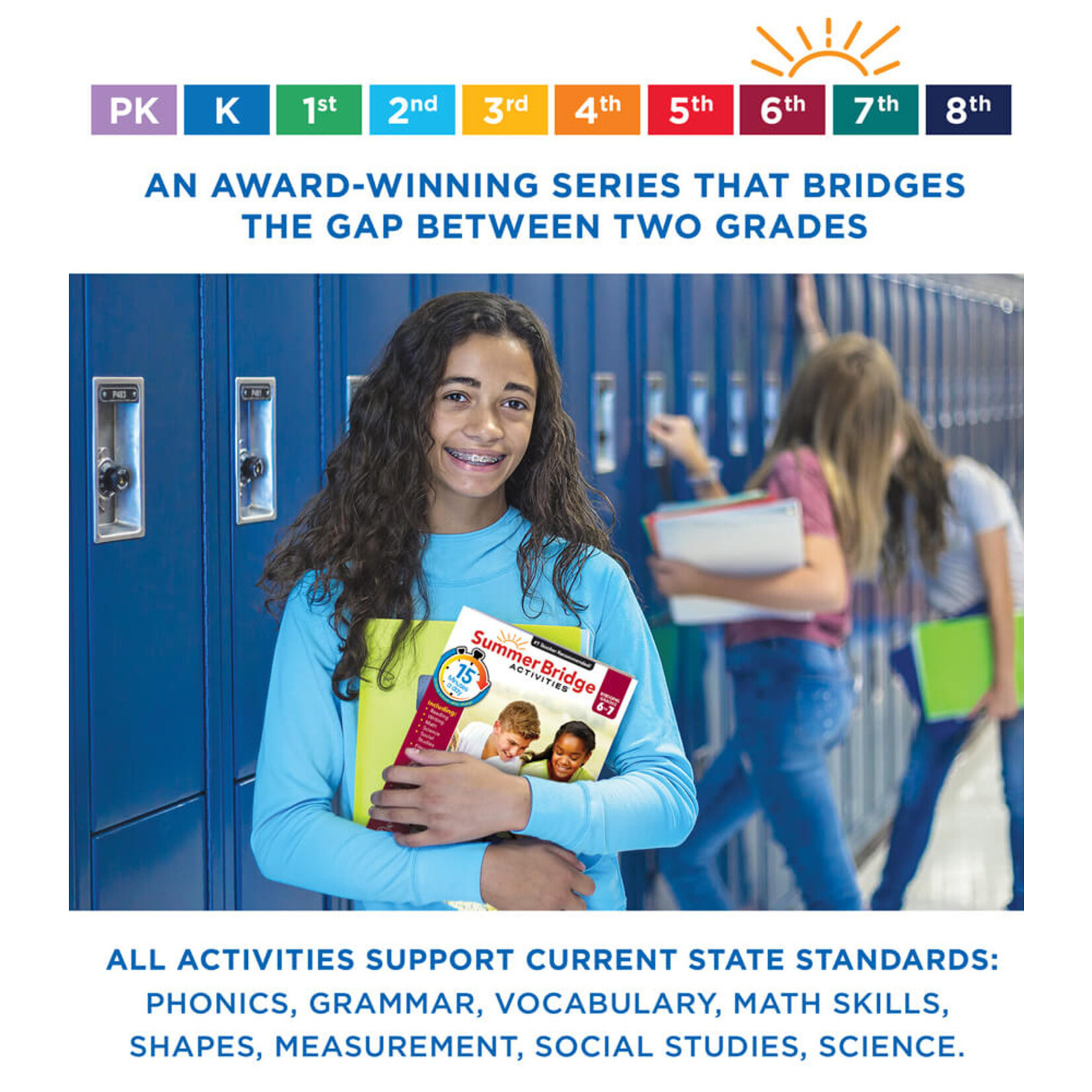 CARSON DELLOSA PUBLISHING CO Summer Bridge Activities® Workbook Grade 6-7