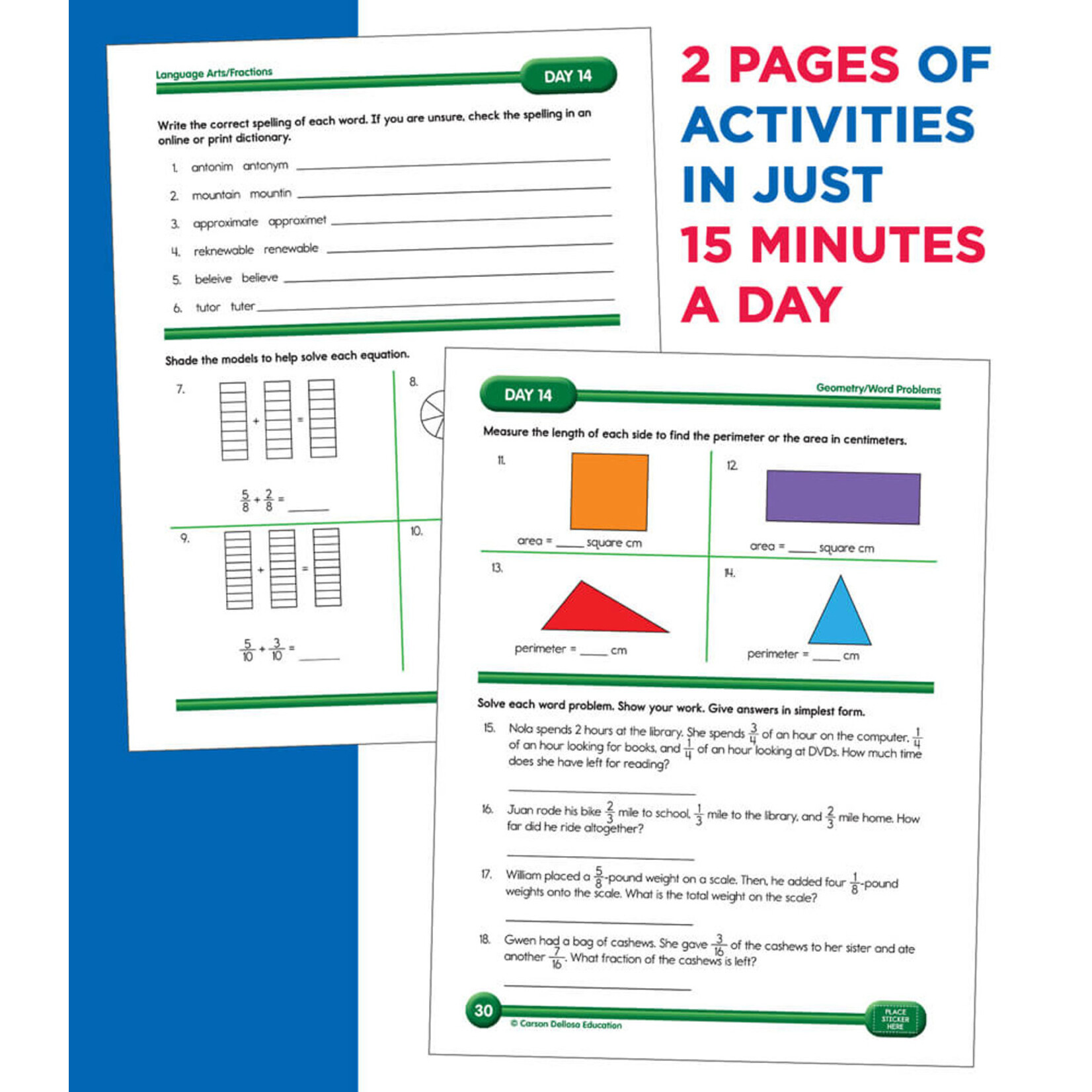 CARSON DELLOSA PUBLISHING CO Summer Bridge Activities® Workbook Grade 4-5