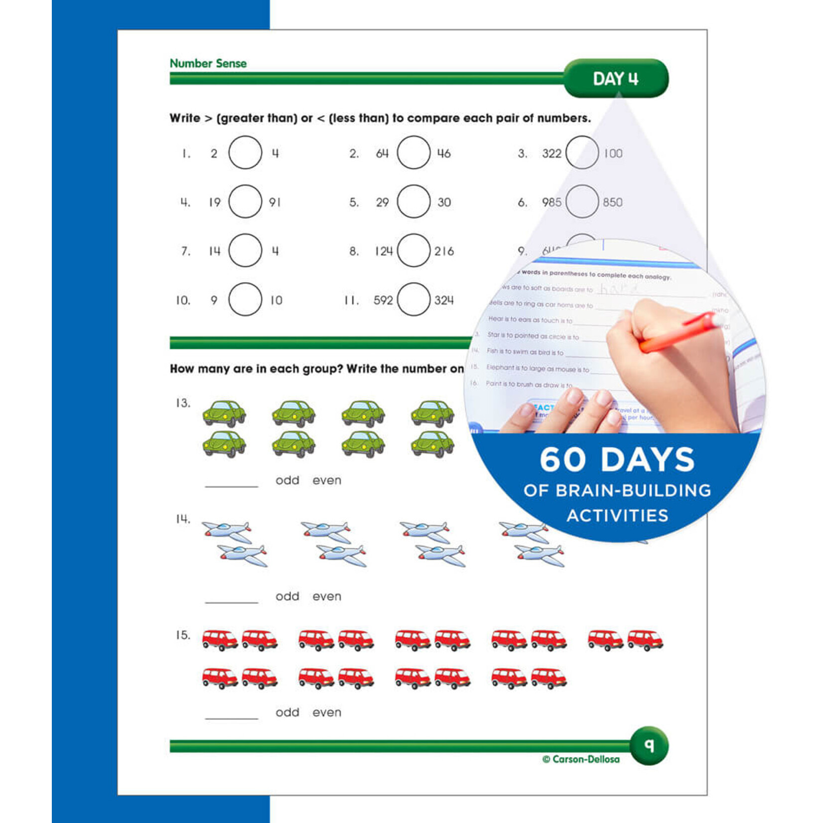 CARSON DELLOSA PUBLISHING CO Summer Bridge Activities® Workbook Grade 2-3