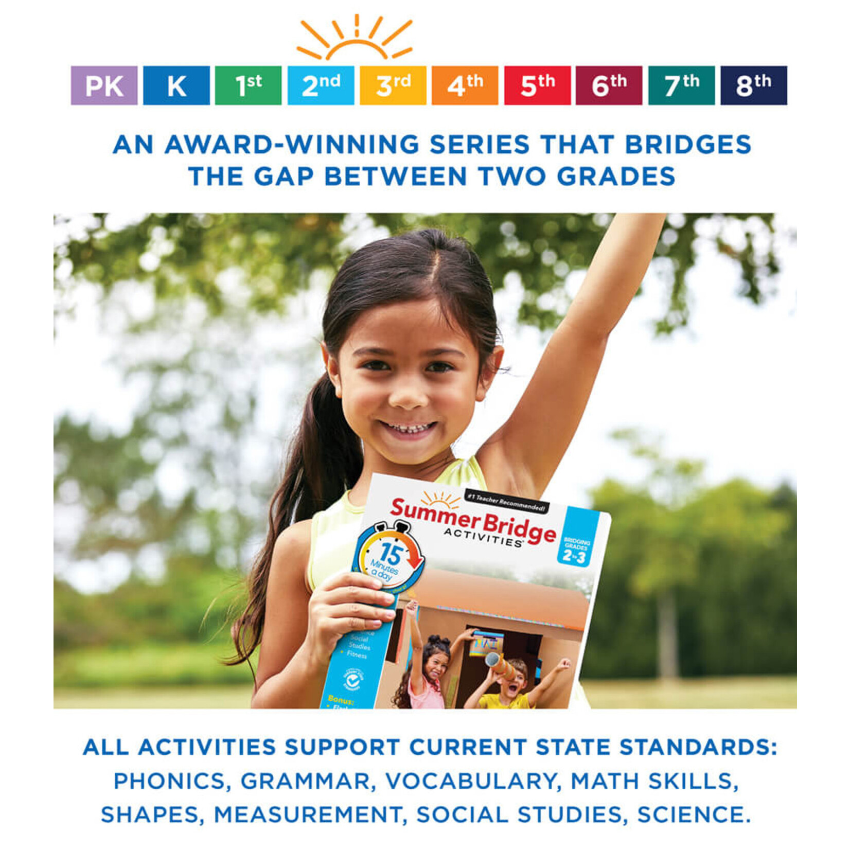 CARSON DELLOSA PUBLISHING CO Summer Bridge Activities® Workbook Grade 2-3