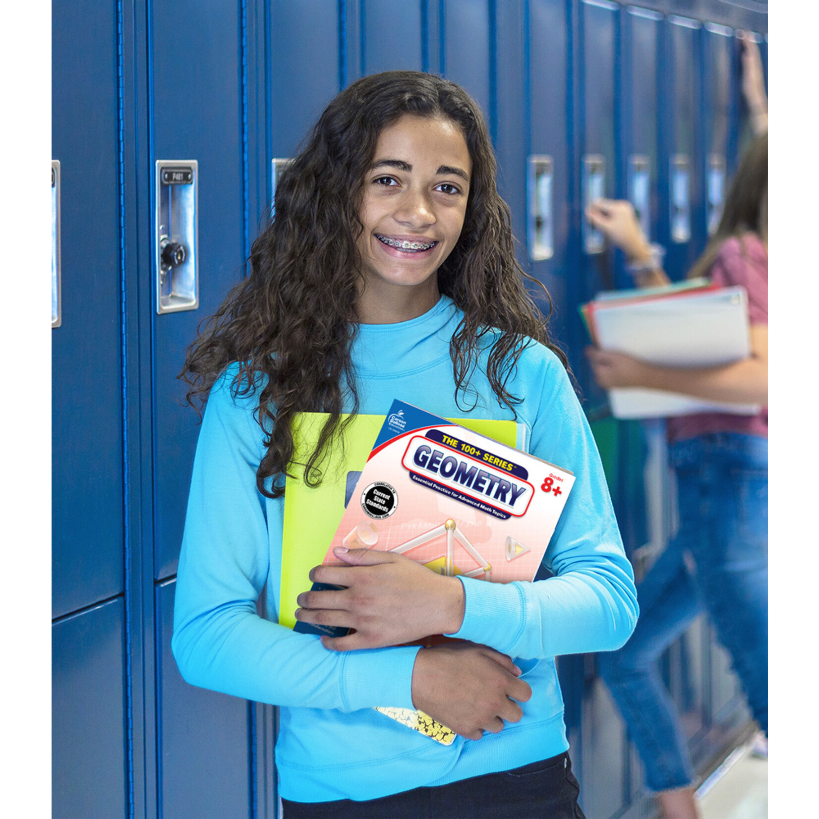 CARSON DELLOSA PUBLISHING CO The 100+ Series Geometry Workbook Grade 8-10
