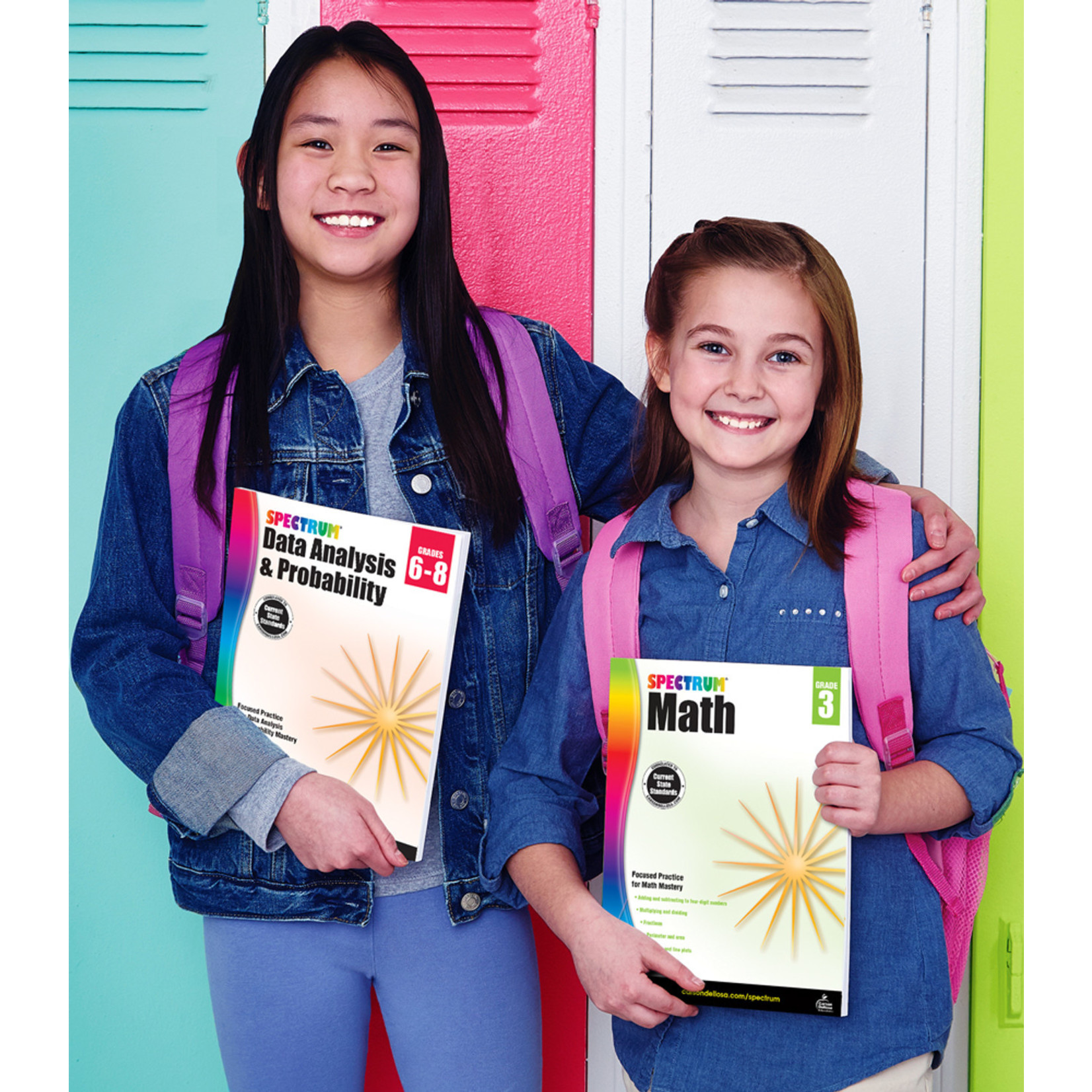 CARSON DELLOSA PUBLISHING CO Spectrum Data Analysis and Probability Workbook Grade 6-8