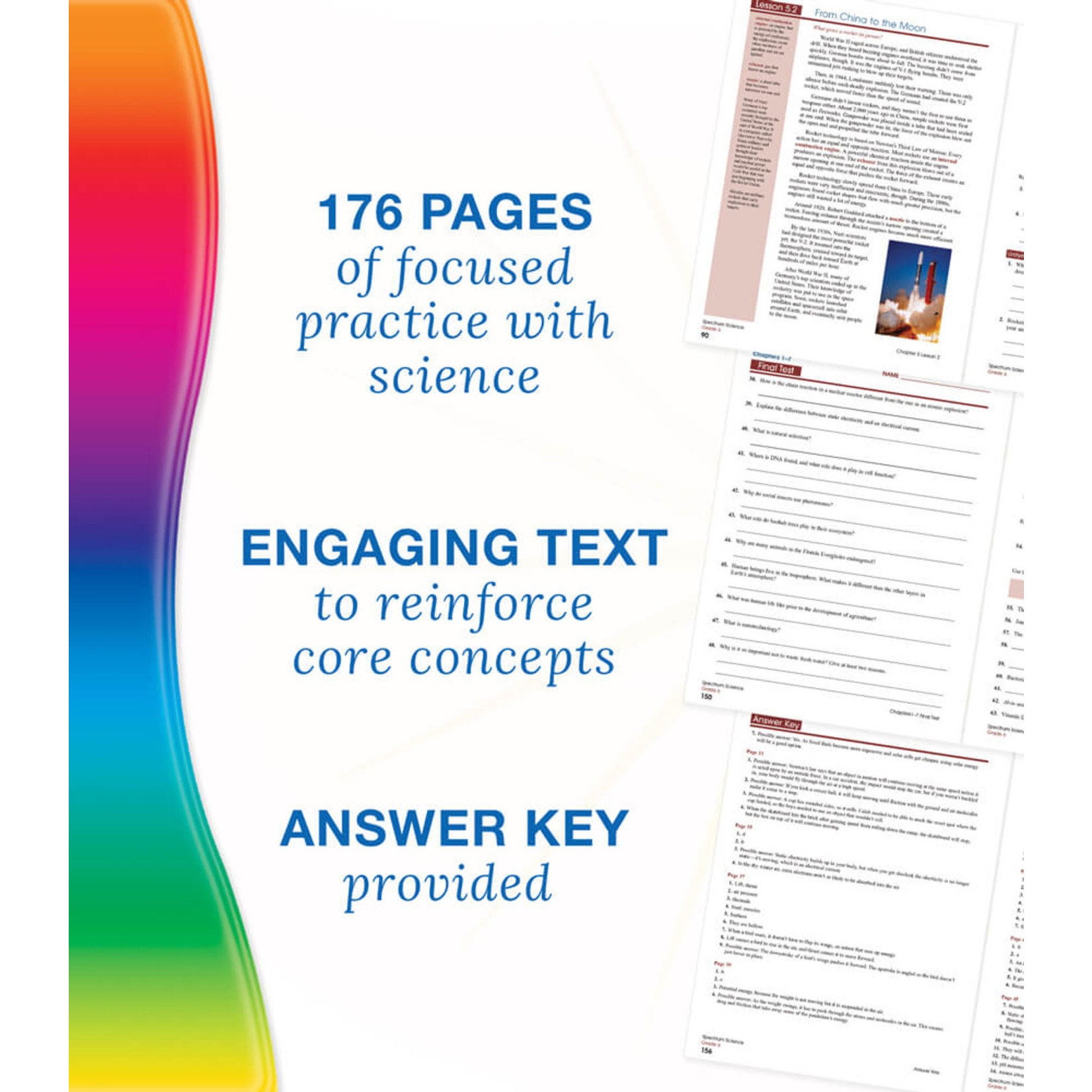 CARSON DELLOSA PUBLISHING CO Spectrum Science Workbook Grade 6