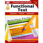 CARSON DELLOSA PUBLISHING CO Comprehending Functional Text Workbook Grade 6-8