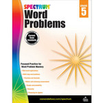 CARSON DELLOSA PUBLISHING CO Spectrum Word Problems Workbook Grade 5