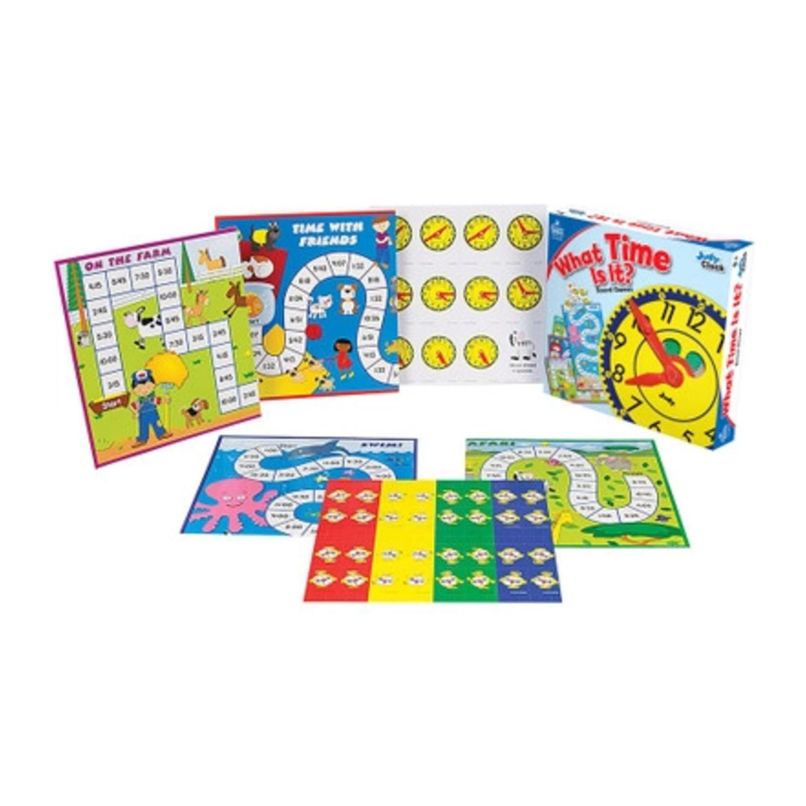 CARSON DELLOSA PUBLISHING CO What Time Is It? Board Game Grade K-3