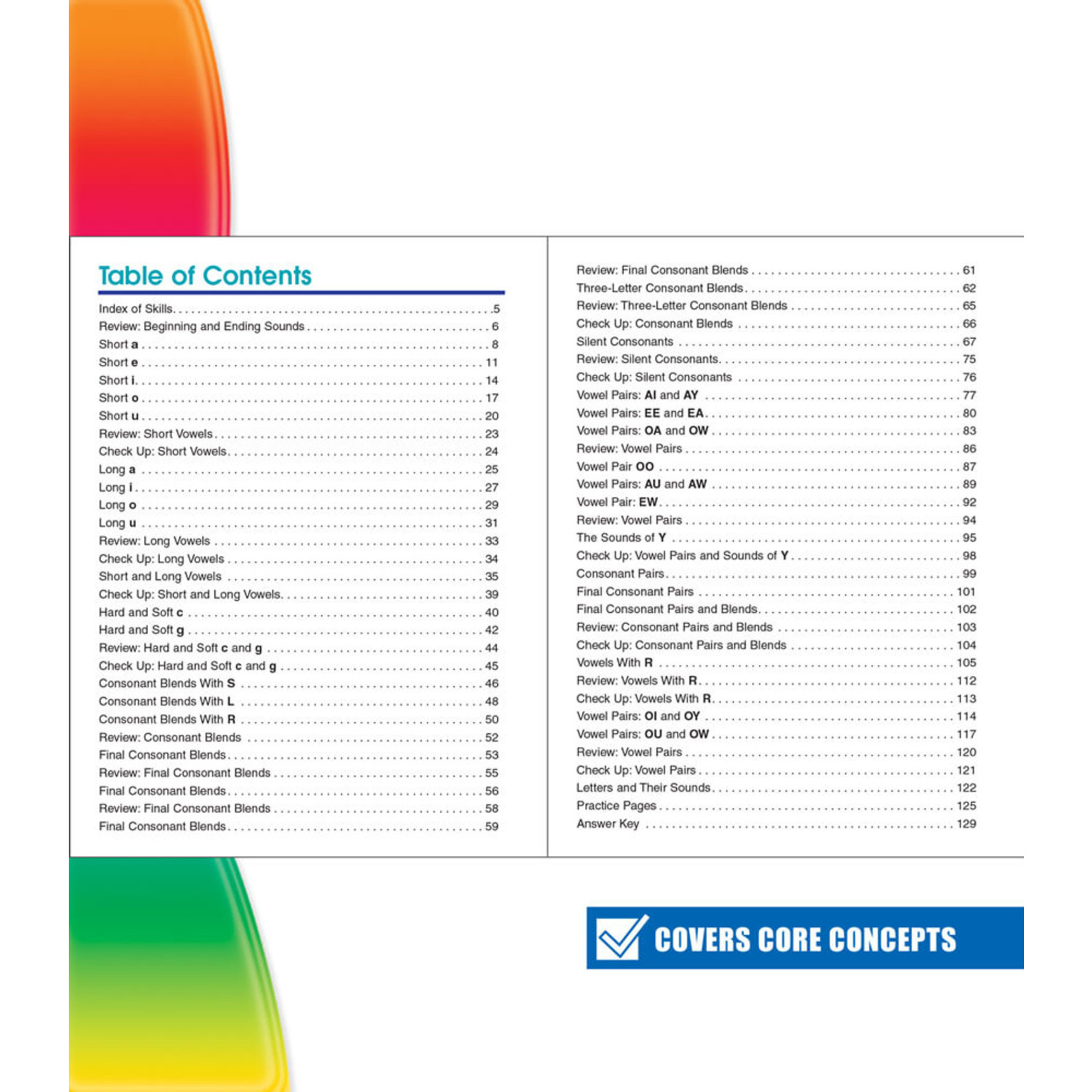 CARSON DELLOSA PUBLISHING CO Spectrum Phonics Workbook Grade 2