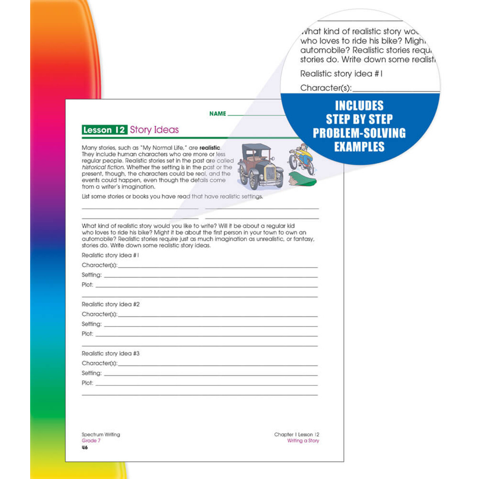 CARSON DELLOSA PUBLISHING CO Spectrum Writing Workbook Grade 7