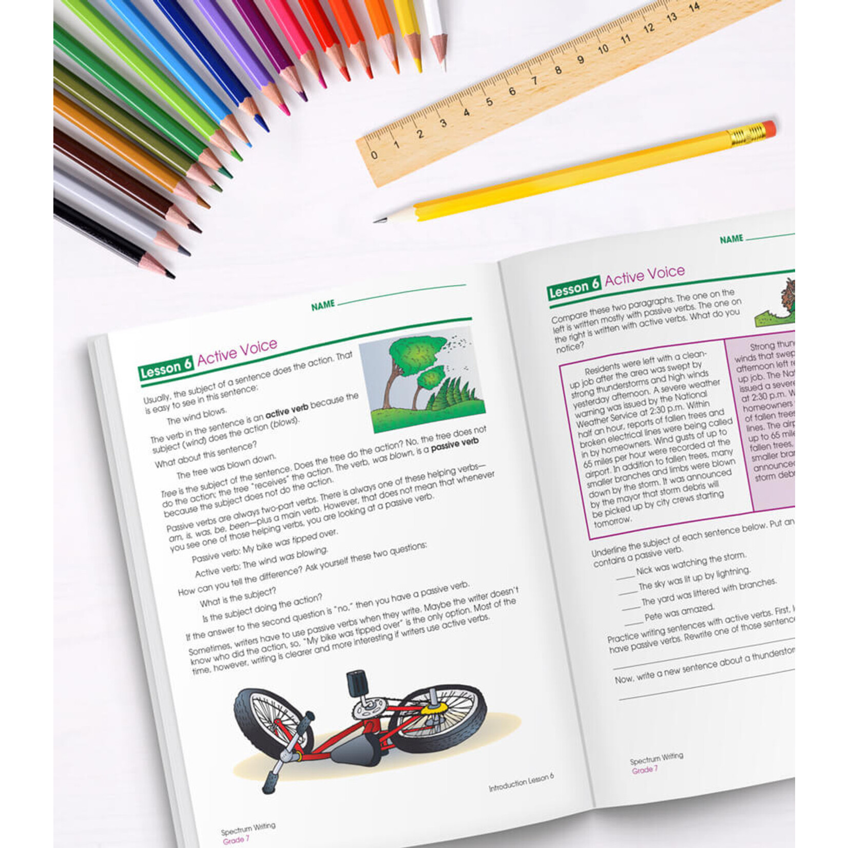CARSON DELLOSA PUBLISHING CO Spectrum Writing Workbook Grade 7