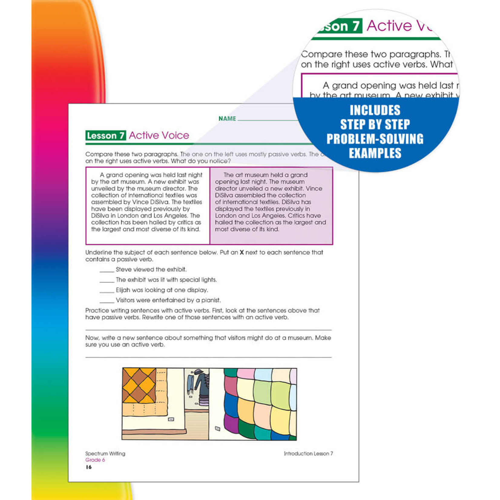 CARSON DELLOSA PUBLISHING CO Spectrum Writing Workbook Grade 6
