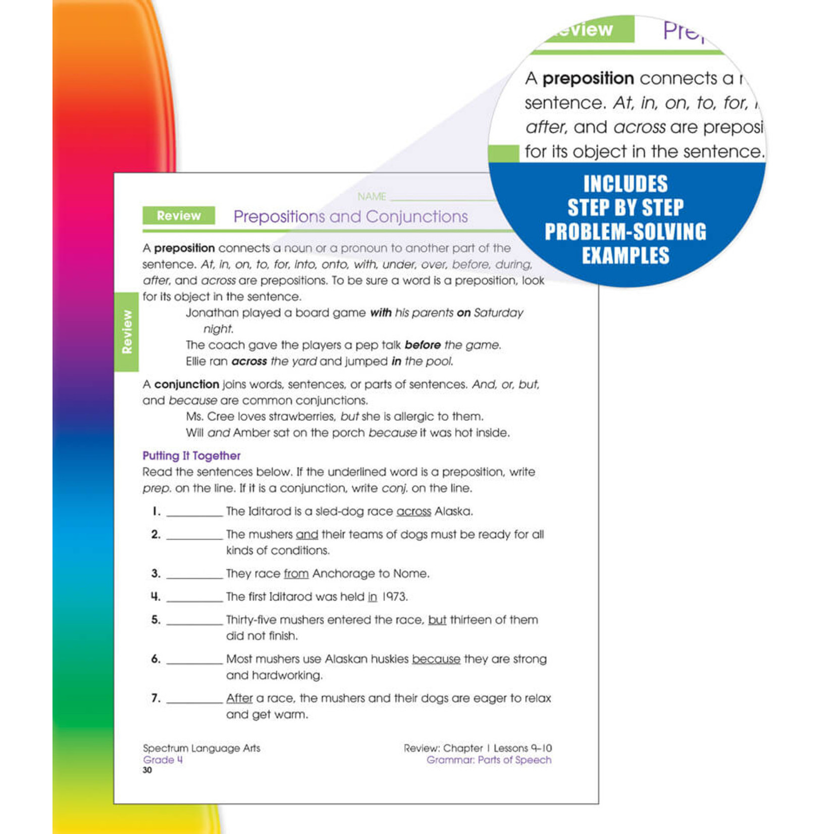 CARSON DELLOSA PUBLISHING CO Spectrum Language Arts Workbook Grade 4