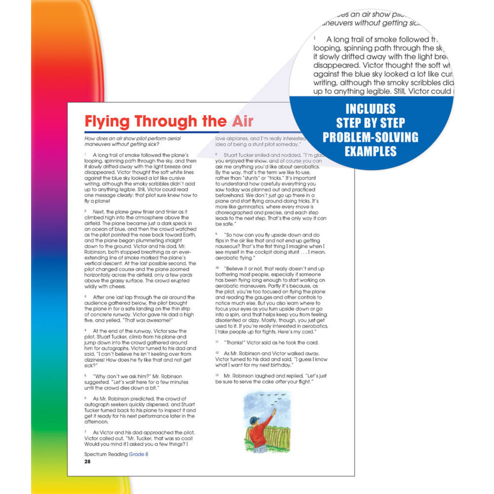 CARSON DELLOSA PUBLISHING CO Spectrum Reading Workbook Grade 8