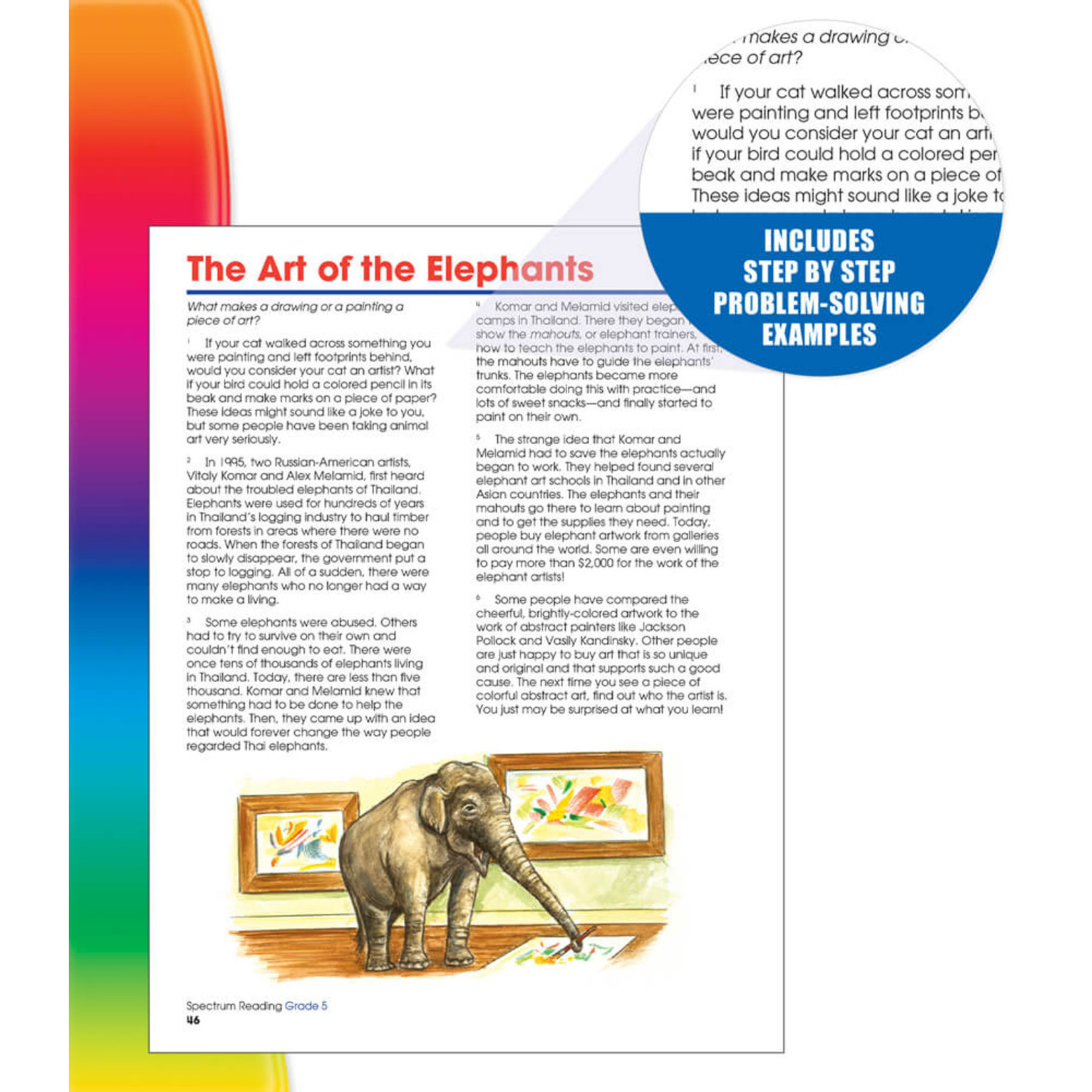 CARSON DELLOSA PUBLISHING CO Spectrum Reading Workbook Grade 5