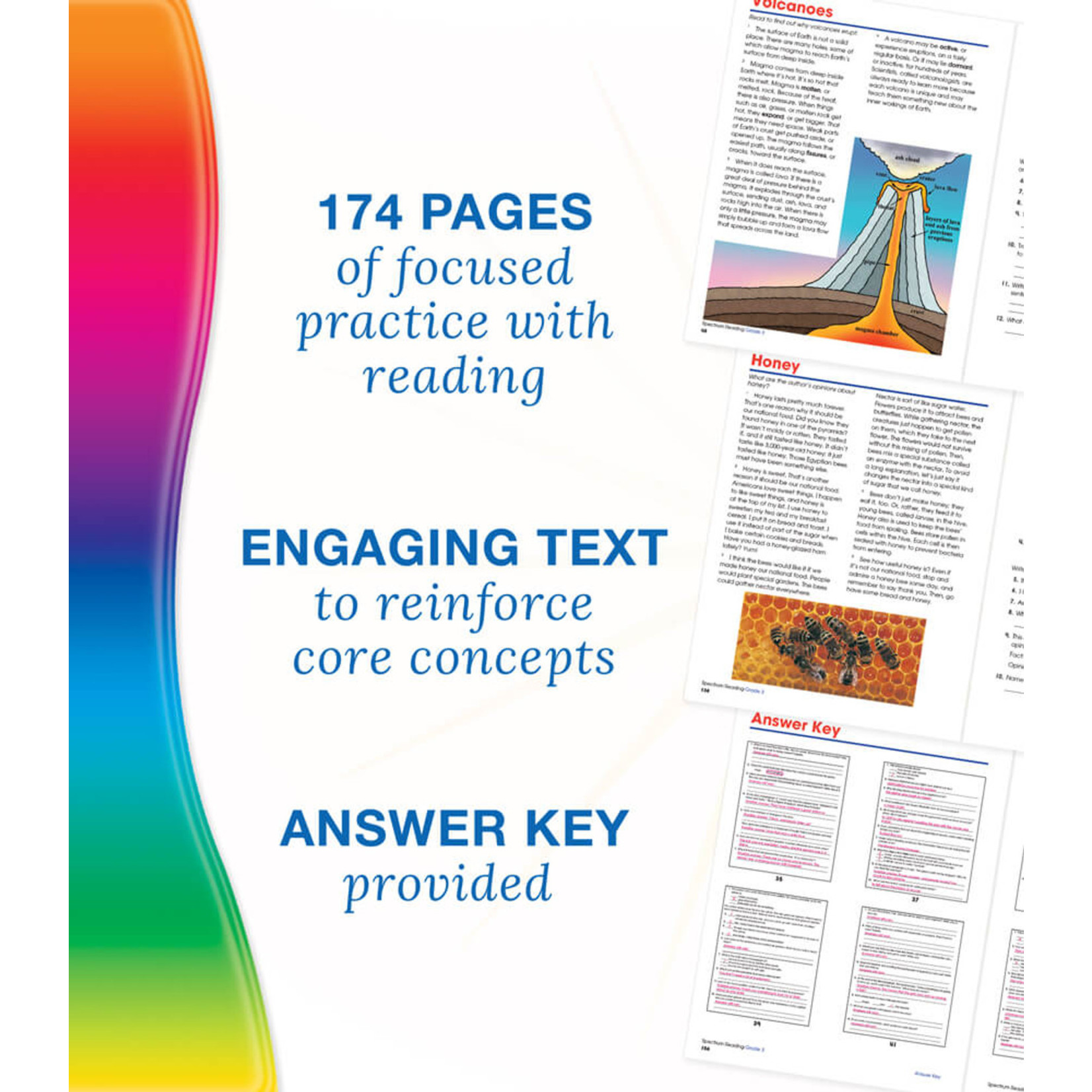 CARSON DELLOSA PUBLISHING CO Spectrum Reading Workbook Grade 3