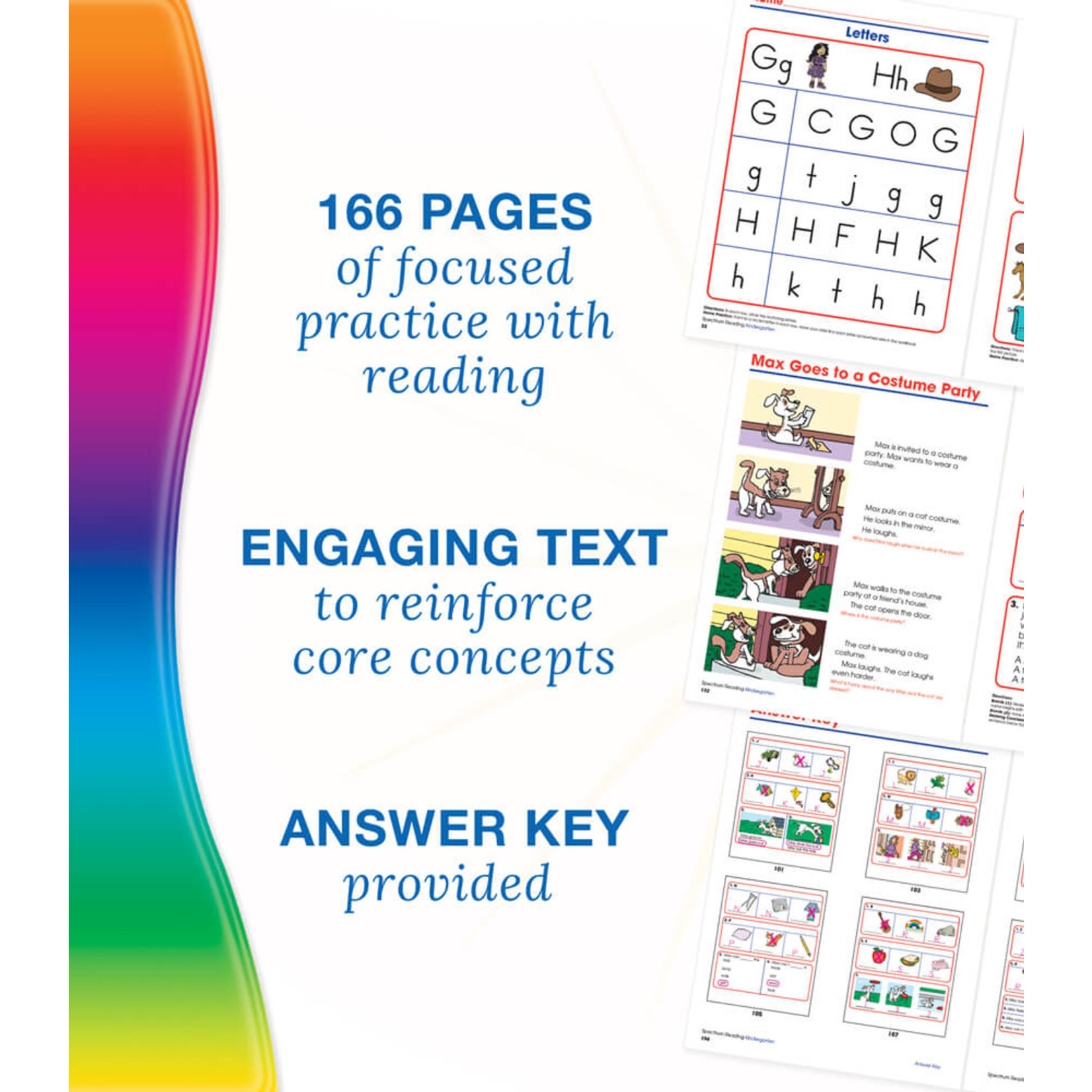 CARSON DELLOSA PUBLISHING CO Spectrum Reading Workbook Grade K