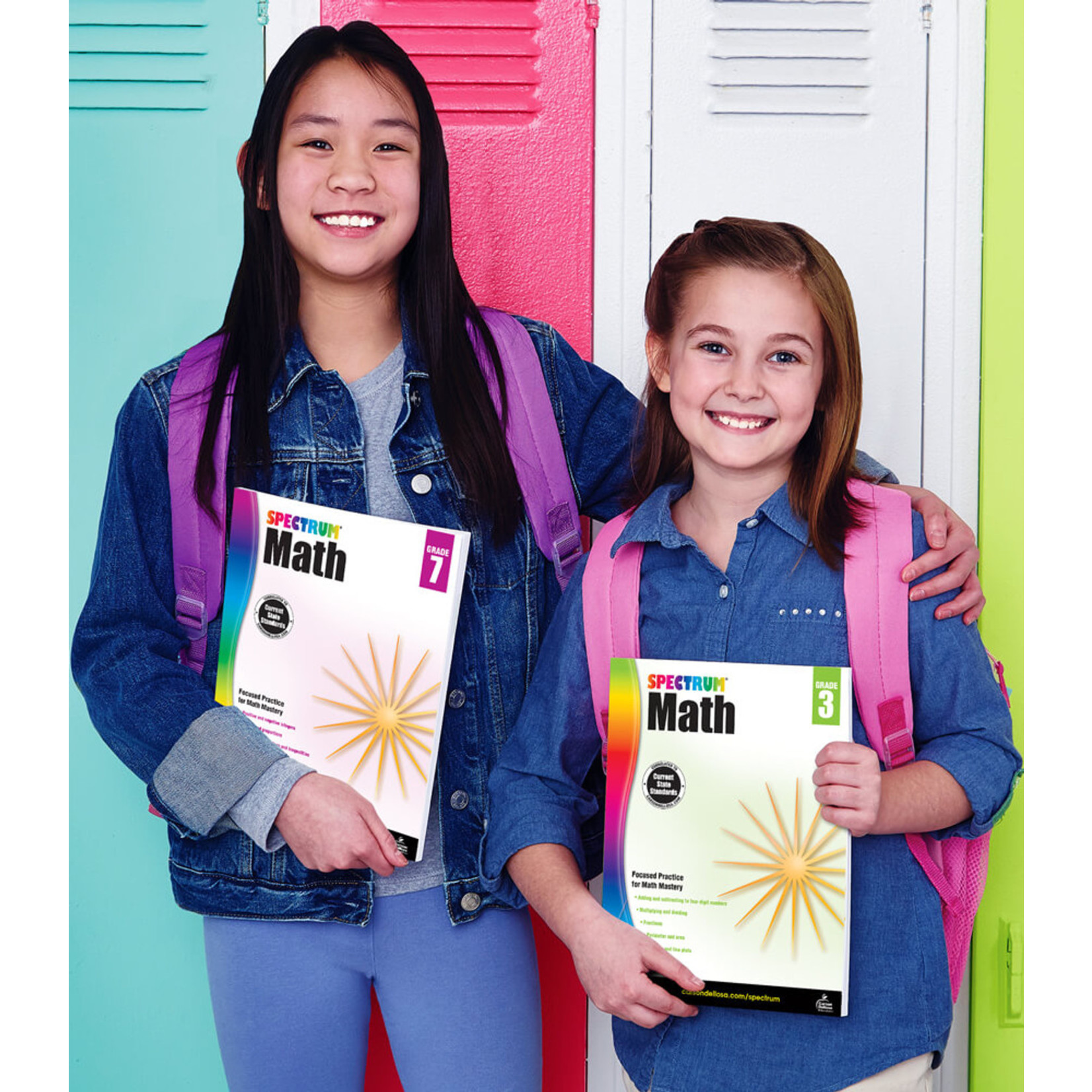 CARSON DELLOSA PUBLISHING CO Spectrum Math Workbook Grade 7