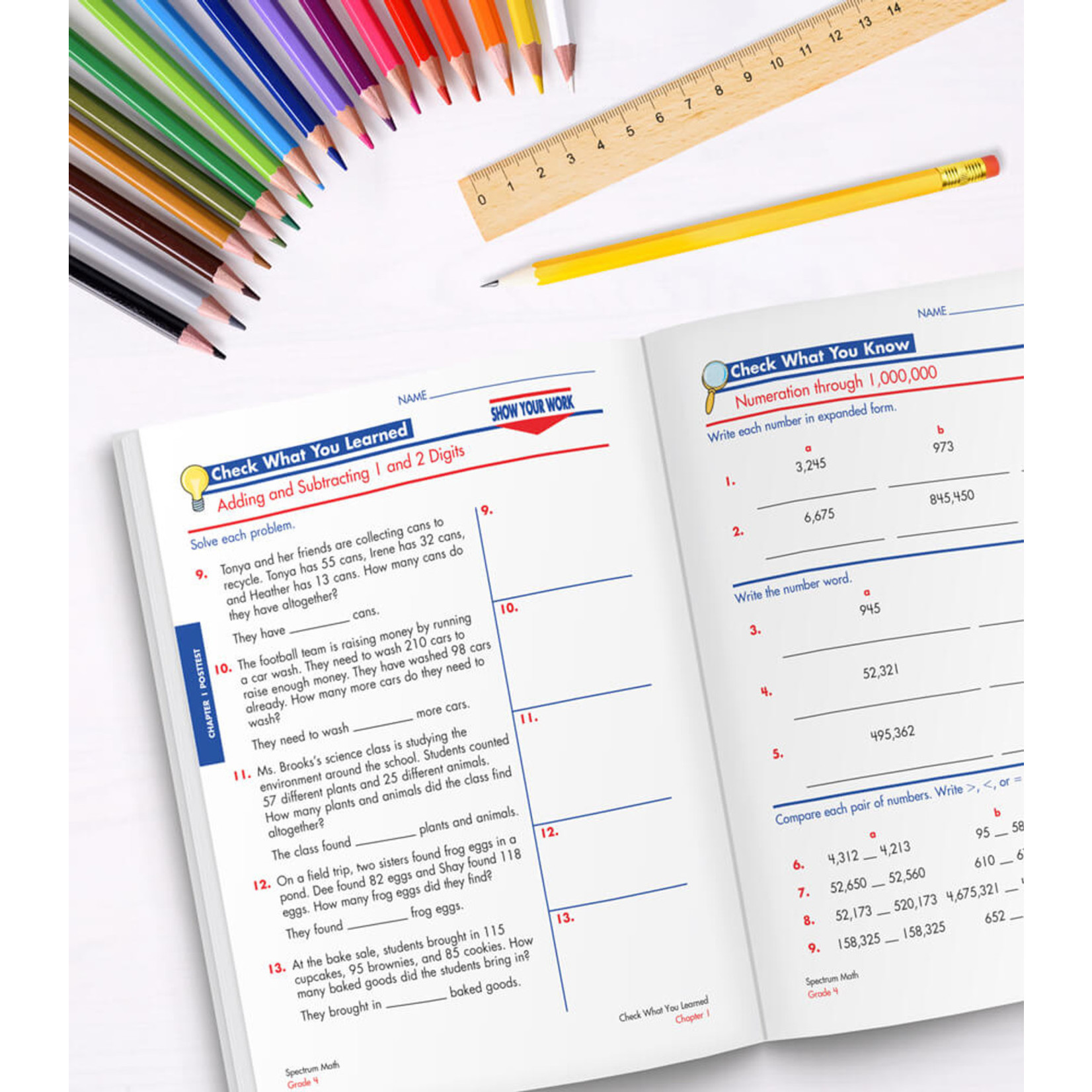 CARSON DELLOSA PUBLISHING CO Spectrum Math Workbook Grade 4