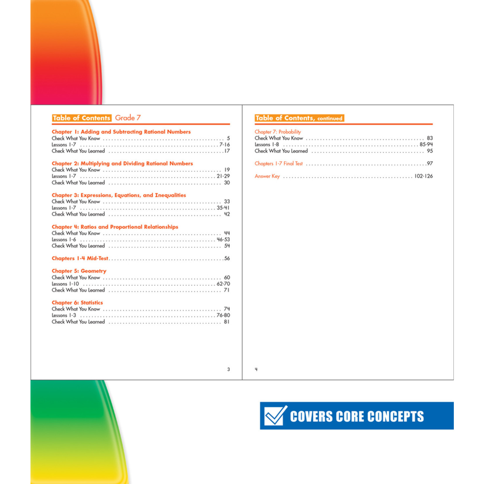 CARSON DELLOSA PUBLISHING CO Spectrum Critical Thinking for Math Workbook Grade 7