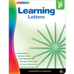 CARSON DELLOSA PUBLISHING CO Spectrum Early Years Learning Letters Workbook Grade PK
