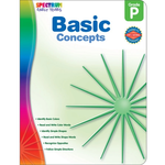 CARSON DELLOSA PUBLISHING CO Spectrum Basic Concepts Workbook Grade PK