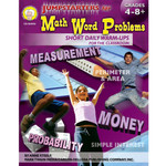 CARSON DELLOSA PUBLISHING CO Jumpstarters for Math Word Problems Resource Book Grade 4-12