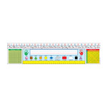 CARSON DELLOSA PUBLISHING CO Traditional Manuscript Nameplates Grade 1-3