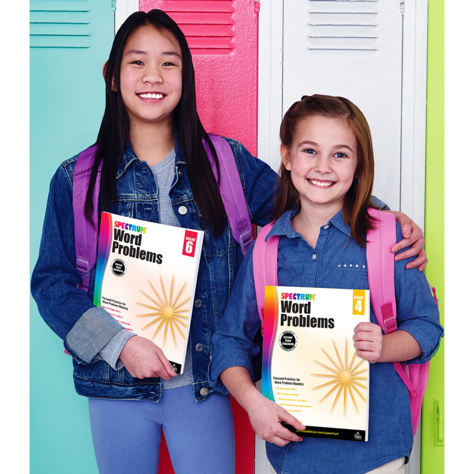 CARSON DELLOSA PUBLISHING CO Spectrum Word Problems Workbook Grade 6