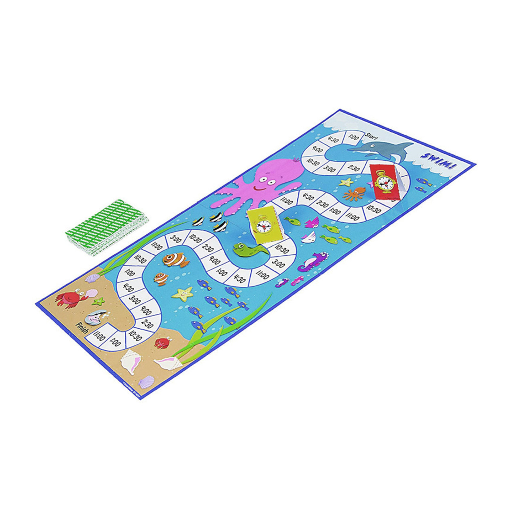 CARSON DELLOSA PUBLISHING CO What Time Is It? Board Game Grade K-3