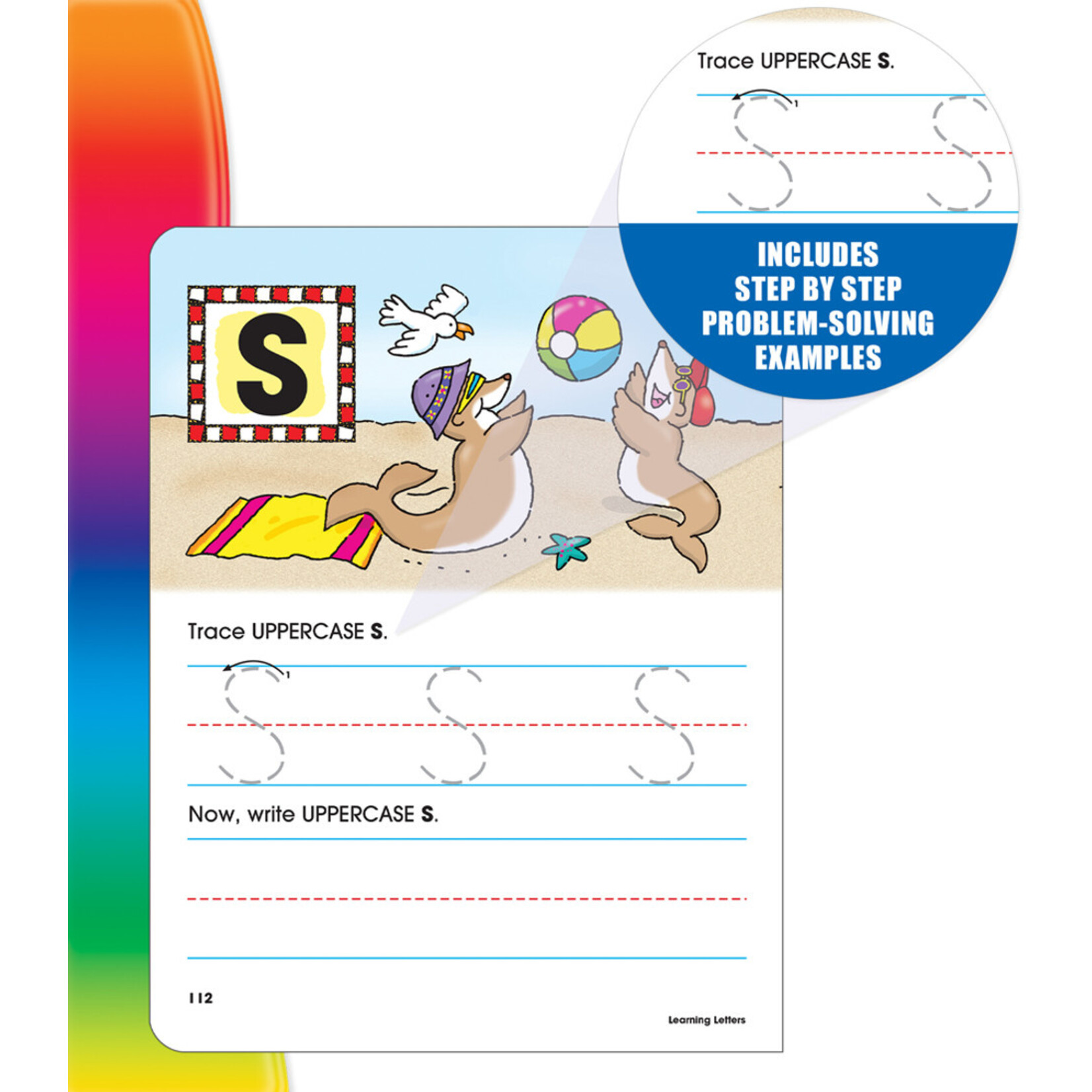 CARSON DELLOSA PUBLISHING CO Spectrum Early Years Learning Letters Workbook Grade PK