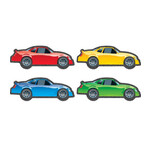 CARSON DELLOSA PUBLISHING CO Race Cars Cut-Outs