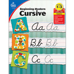 CARSON DELLOSA PUBLISHING CO Beginning Modern Cursive Workbook Grade 1-3